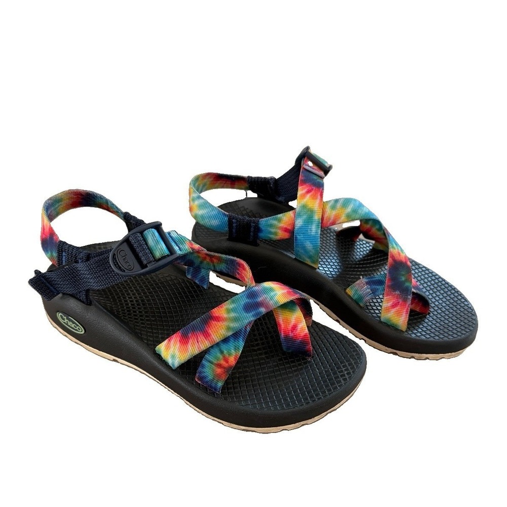 Chaco Z/1 Tie Dye Classic Sandal Women's Size 6 Rainbow Tiedye Shoes